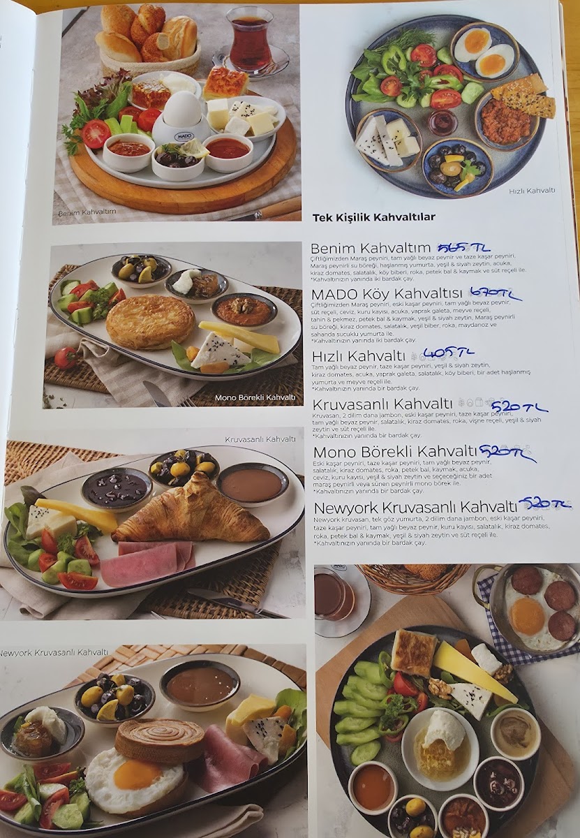 Menu Kuşadasi Avm Mado Cafe-1